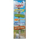 Clearwater Beach Beach Directional | Wall Art Print on Real Wood