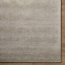 Brockton Solid Gray Wool Rug