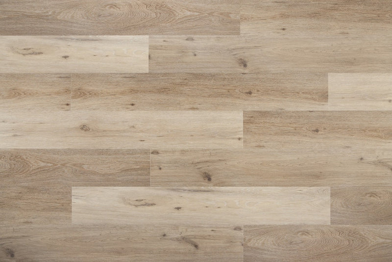 Silverlake European Gray Oak 7.1"x48" Waterproof Click Lock 20MIL Wearlayer Luxury Vinyl Plank Flooring - Dekorman Collection top view