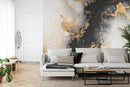 Marble Design Alcohol Ink Abstract Pattern Wallpaper Mural.
