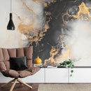 Marble Design Alcohol Ink Abstract Pattern Wallpaper Mural.