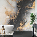 Marble Design Alcohol Ink Abstract Pattern Wallpaper Mural.