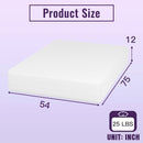 Full size 12-inch Charcoal Infused Memory Foam Mattress with Removable Cover