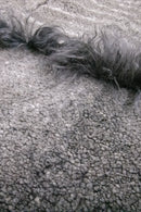 FUNKY STRIPES – Shearling Fur Rug for Cozy Bedrooms