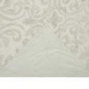 Full Size 100-Percent Cotton Chenille 3-Piece Coverlet Bedspread Set in Sage