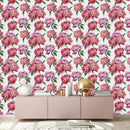Voguish Peonies Wallpaper Tasteful