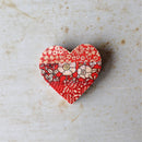 Fabric-Faced Hearts ✨ Quilted Collection