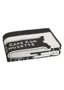 Faribault Boston Cape Cod  and Islands Map Wool Throw