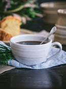 Farmhouse Pottery White Glaze Pantry Mug