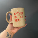 Father of the Year Mug | Ceramic Coffee Tea Mug | 13.5 oz