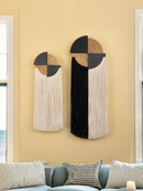 Fathom Macrame Fiber Wall Art (Y39)