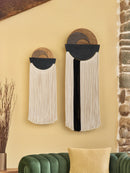 Fathom Macrame Fiber Wall Art (Y41)