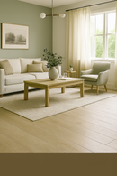 Engineered Wood European Oak 9.5" Wide, 86.5" RL, 5/8" Thick Wirebrushed Sonder Chateau Fawn - Mazzia Collection