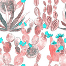 Red Cactus Wallpaper