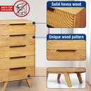 Harmony Solid Wood Dresser with 5 Drawers