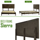 Sierra Solid Wood Bed Frame