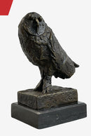 OWL by Pablo Picasso Bronze Statue Sculpture Bird Figure 9" x 8"