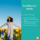 Fertile Ground Herbal Fertility Support Tincture for Women  2 oz.