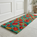 Field of Poppies Red Multi Coir Doormat