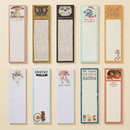 Hanging Plant List Notepad | 9.5" x 2.75" | Holds to Fridge with Strong Magnet