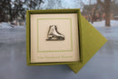 Figure Skate Lapel Pin