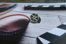 Film Reel Lapel Pin