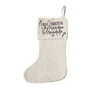 First Christmas as Grandma and Grandpa Christmas Stocking