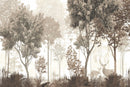 Fashionable Grey Forest Wallpaper