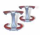 Lid Holder & Modular Trivet | Flame Red
