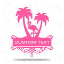 Flamingo monogram