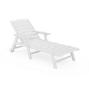 SoPoly Flat Chaise Lounge