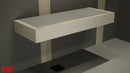 The Original Floating Shower Bench Kit™ with The Original Shower Bench Bracket®
