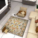 Premium Hand-Tufted Rug Made of 100% Wool  - Flora Meadow - 6x6 Feet
