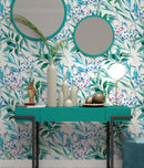 Green Botanical Leaves Wallpaper
