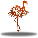 Floral Flamingo
