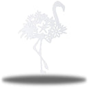 Floral Flamingo