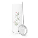 Floral Mother of the Groom Wedding Tumbler