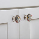 Mascot Hardware Floral 1-3/5 in. Multicolor Designer Cabinet Knob (Pack of 10)