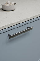 Gun Metal "Flow" T-Bar Cabinet Knob and Drawer Pull