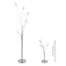 Flower Acrylic Floor Lamp // 6 Light