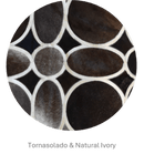FLOWER – Designer Cowhide Carpet for Bedrooms