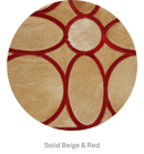 FLOWER – Designer Cowhide Carpet for Bedrooms
