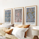 Modern Art Nouveau William Morris Set of 3 Prints