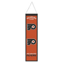 Philadelphia Flyers 8" x 32" Wool Banner