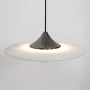 Flying Saucer Alabaster Pendant Lamp