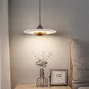 Flying Saucer Alabaster Pendant Lamp