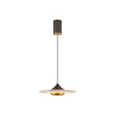 Flying Saucer Alabaster Pendant Lamp