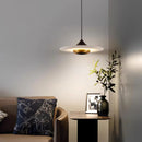Flying Saucer Alabaster Pendant Lamp