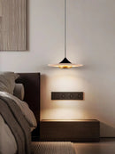 Flying Saucer Alabaster Pendant Lamp