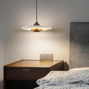 Flying Saucer Alabaster Pendant Lamp